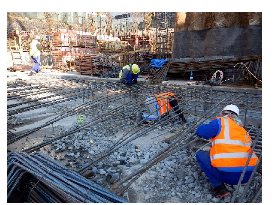 Activități observate pe un șantier de construcții în cadrul studiului QERA