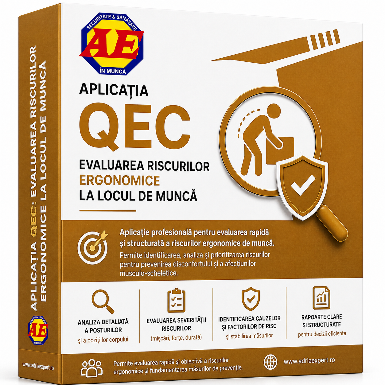 Servicii de ergonomie industrială - Aplicația QEC Manager
